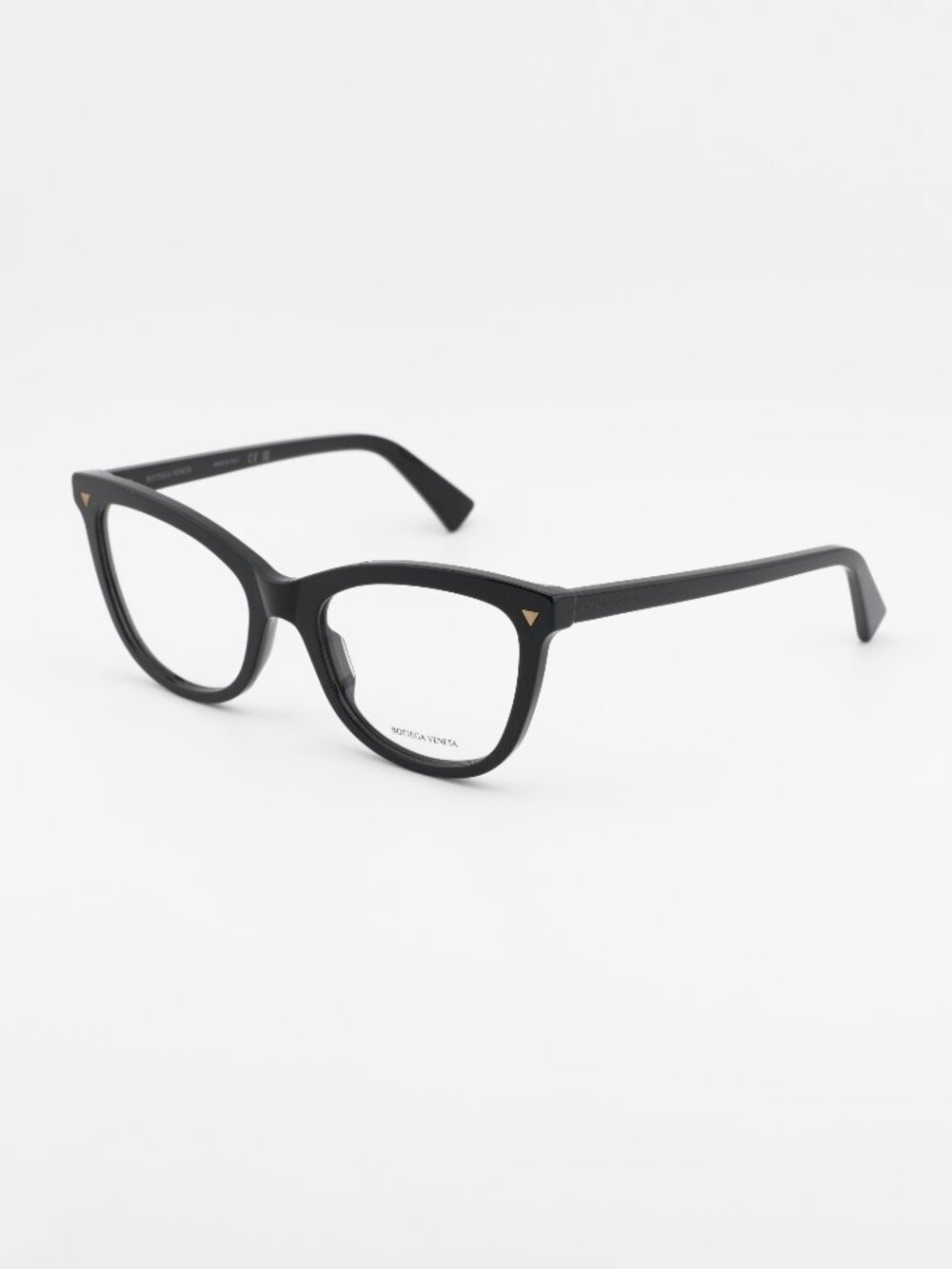 Bottega Veneta BV1226O 006 Eyeglasses Black 54mm Cat Eye Frame